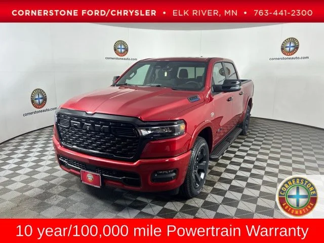 New 2026 Molten Red Pearl-Coat Exterior Paint RAM Big Horn image 1