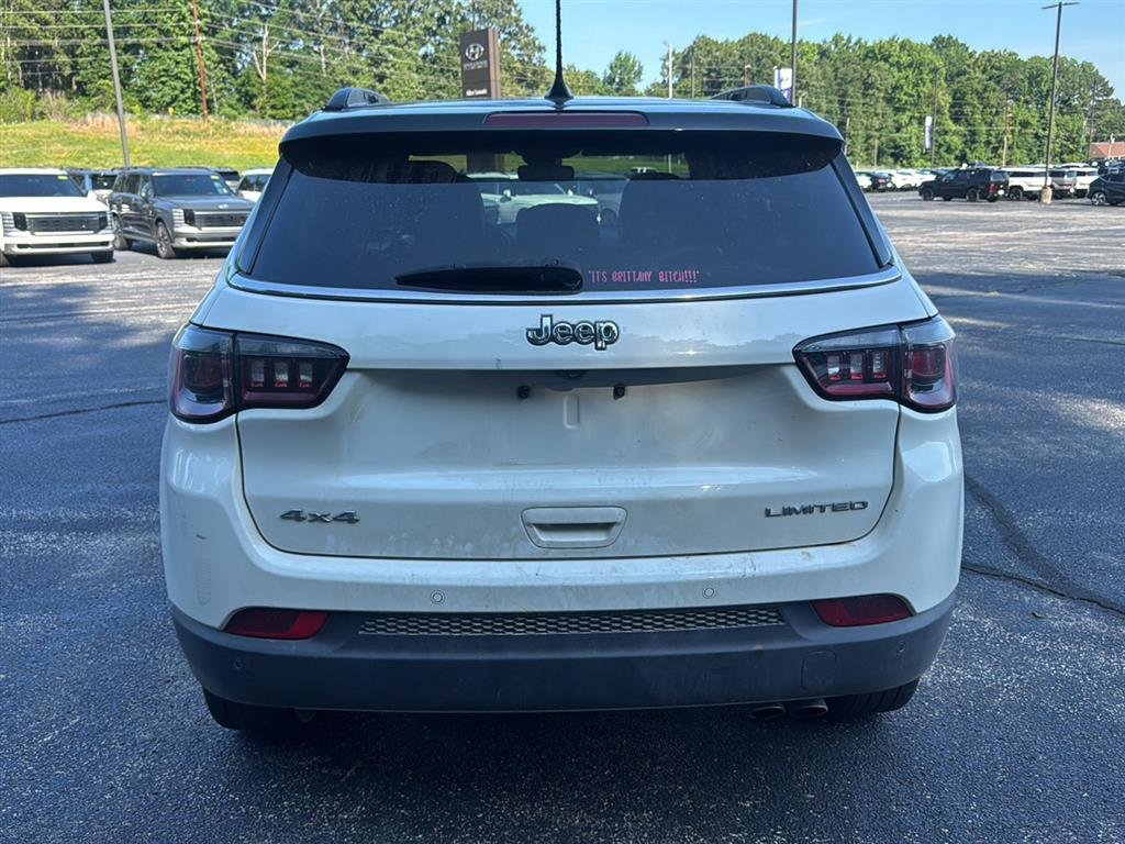 Used 2021 White Clearcoat Jeep Limited image 17