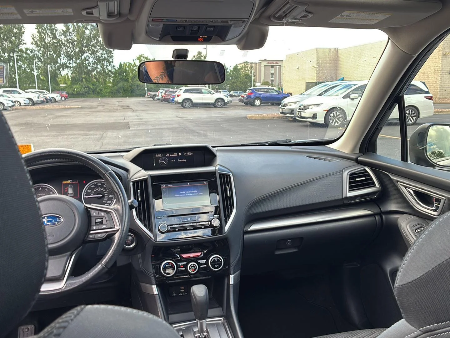Used 2019 Dark Gray Metallic Subaru Premium image 12