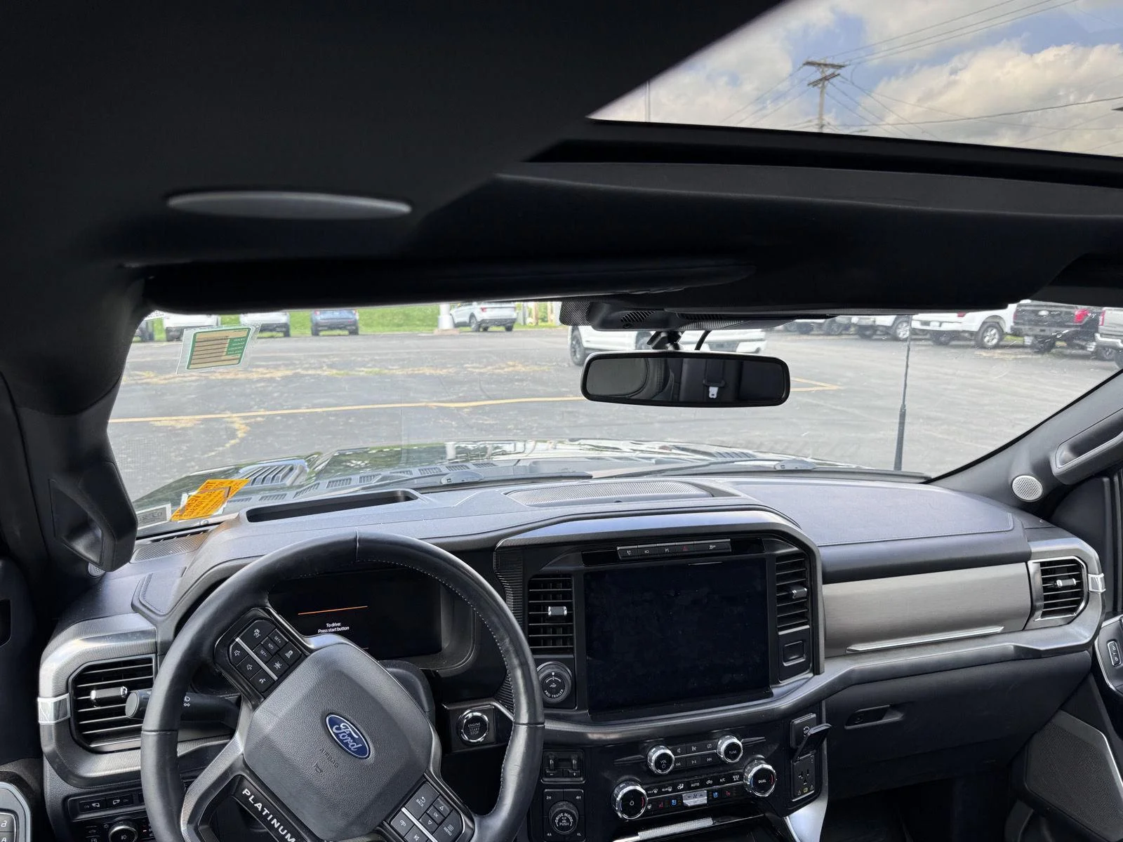 Used 2024 Agate Black Ford Platinum image 8