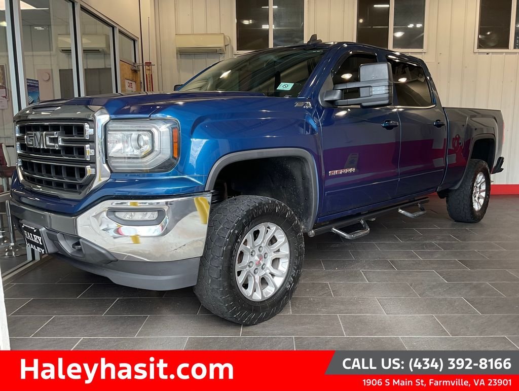 Used 2017 Blue GMC SLE image 1
