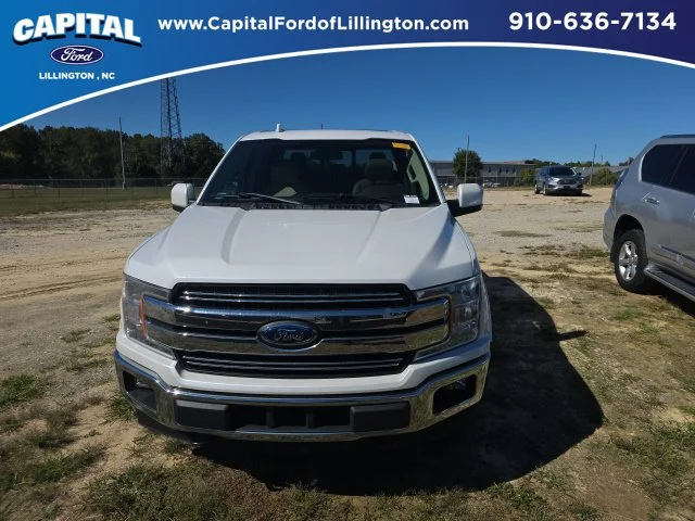 Used 2018 White Ford Lariat image 1