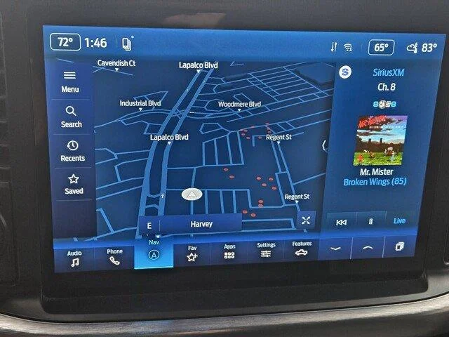 Used 2022 Antimatter Blue Metallic Ford LARIAT image 18
