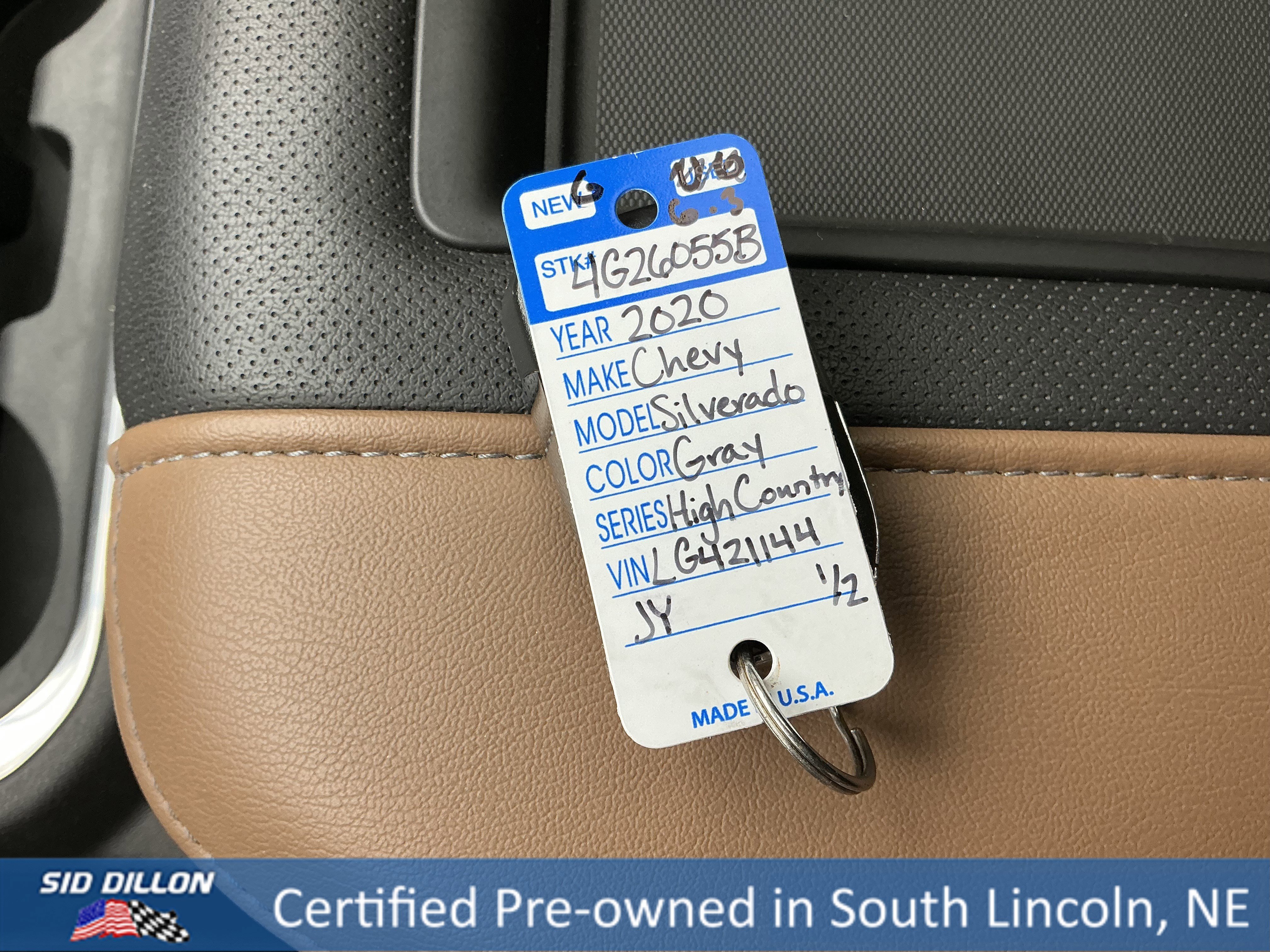 Used 2020 Satin Steel Metallic Chevrolet High Country image 8