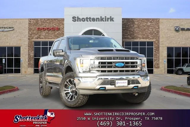 Used 2022 Gray Ford Lariat image 1