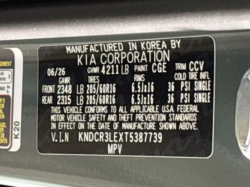 New 2026 Cityscape Green Kia EX image 26