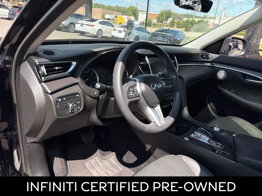Certified Used 2023 Black Obsidian INFINITI LUXE image 23
