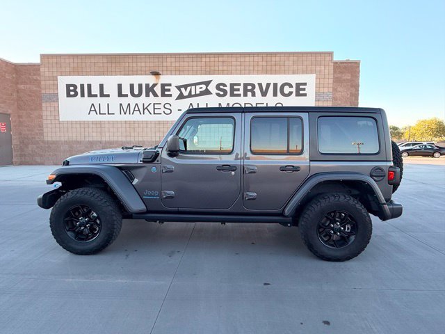 Certified Used 2024 Gray Jeep Willys 4xe image 11