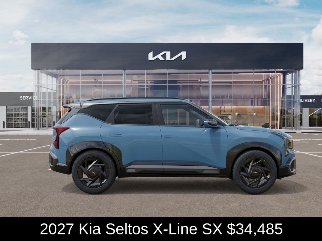 New 2027 Frost Blue Kia X-Line SX image 8