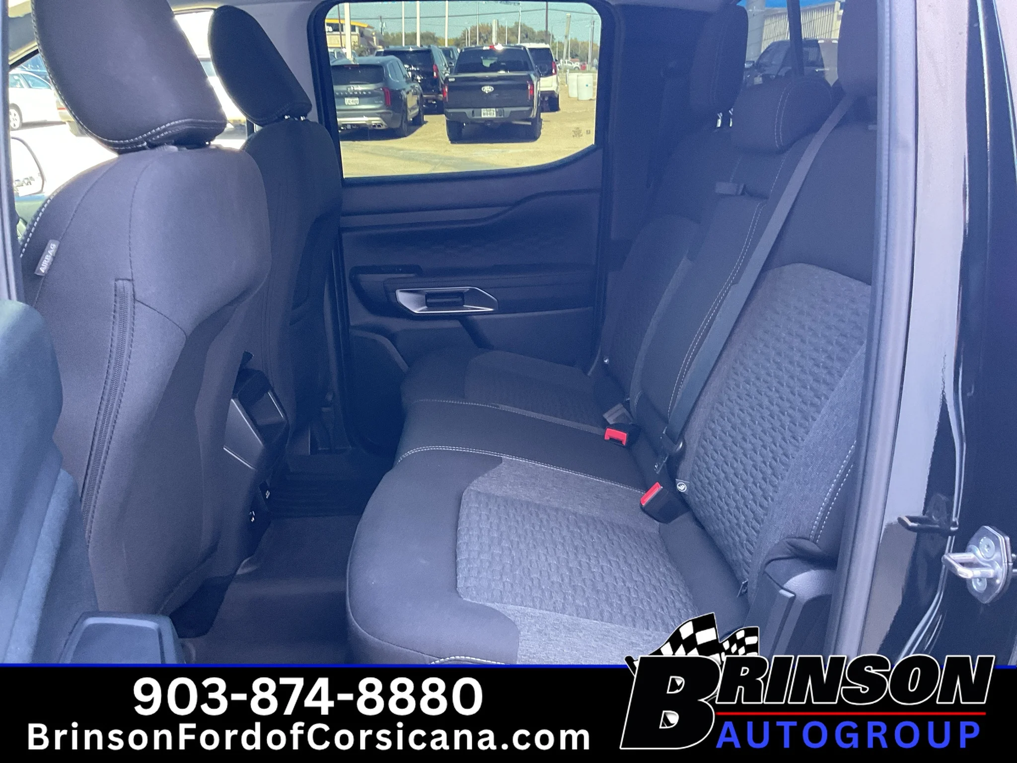 Used 2025 Shadow Black Ford XLT image 16