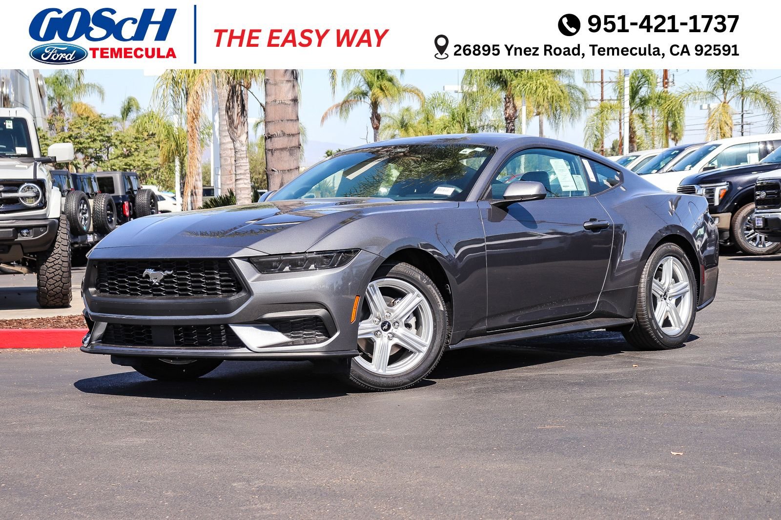 New 2026 Carbonized Gray Metallic Ford EcoBoost® Fastback image 1