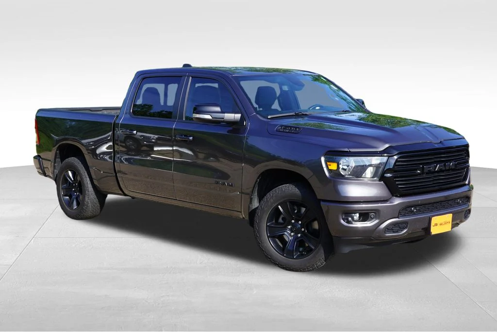 Certified Used 2021 Granite Crystal Metallic Clearcoat Ram Big Horn image 1