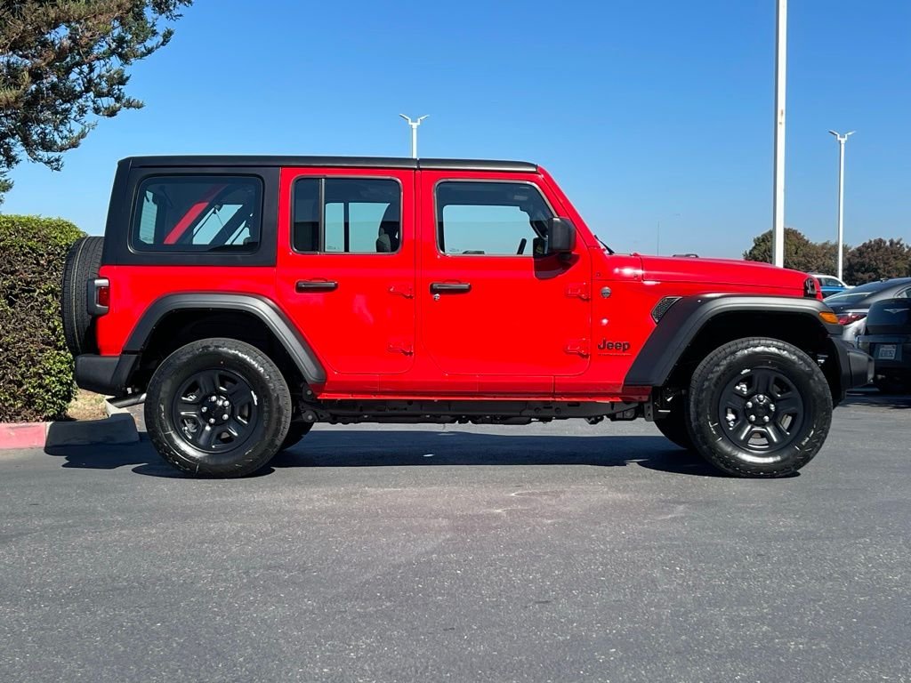New 2026 Firecracker Red Clear-Coat Exterior Paint Jeep Sport image 6
