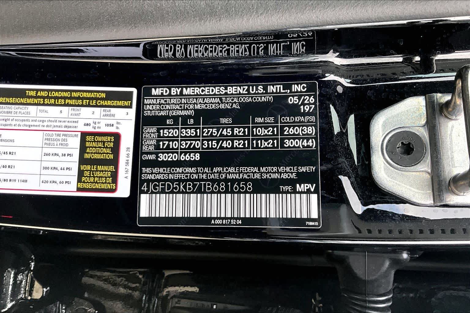 Used 2026 Obsidian Black Metallic Mercedes-Benz GLE 450 image 29