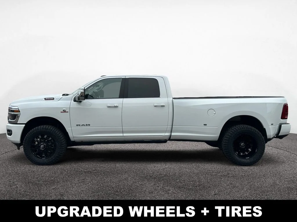 New 2026 Bright White Clear-Coat Exterior Paint RAM Laramie image 2