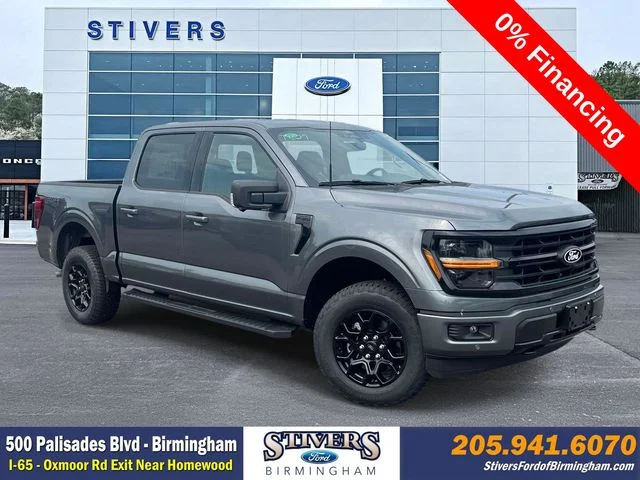New 2026 Gray Ford XLT image 1