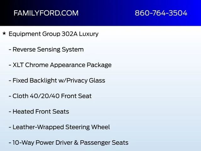 Used 2018 Blue Ford XLT image 3