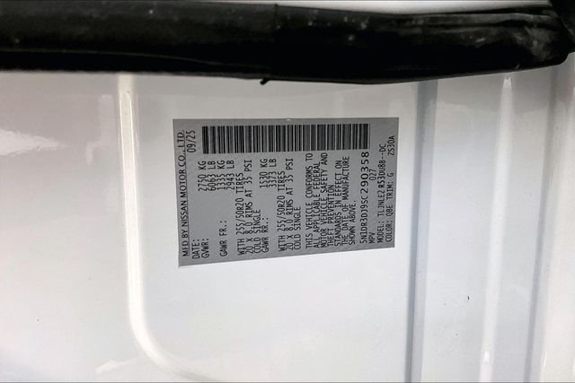 New 2025 Everest White Pearl Tricoat Nissan Platinum image 40