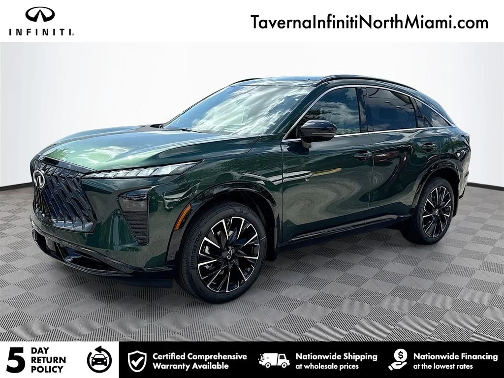 New 2027 DEEP EMERALD INFINITI Autograph AWD image 1
