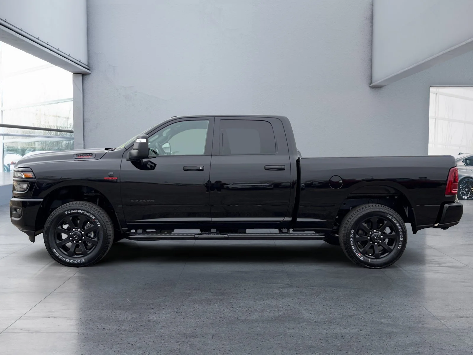New 2027 Diamond Black Crystal Pearl Ram Big Horn image 2