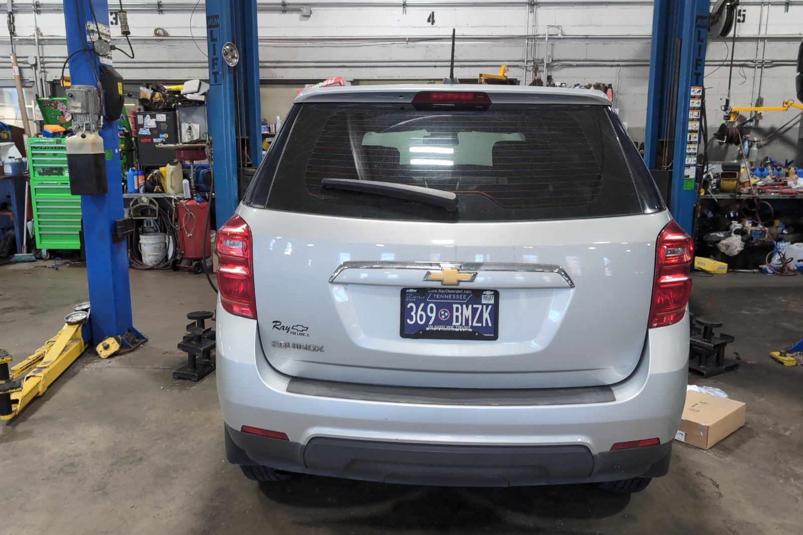 Used 2017 SILVER ICE METALLIC Chevrolet LS image 5