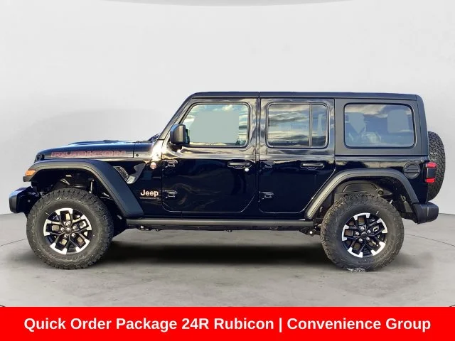 New 2026 Black Clearcoat Jeep 4-DOOR RUBICON image 2