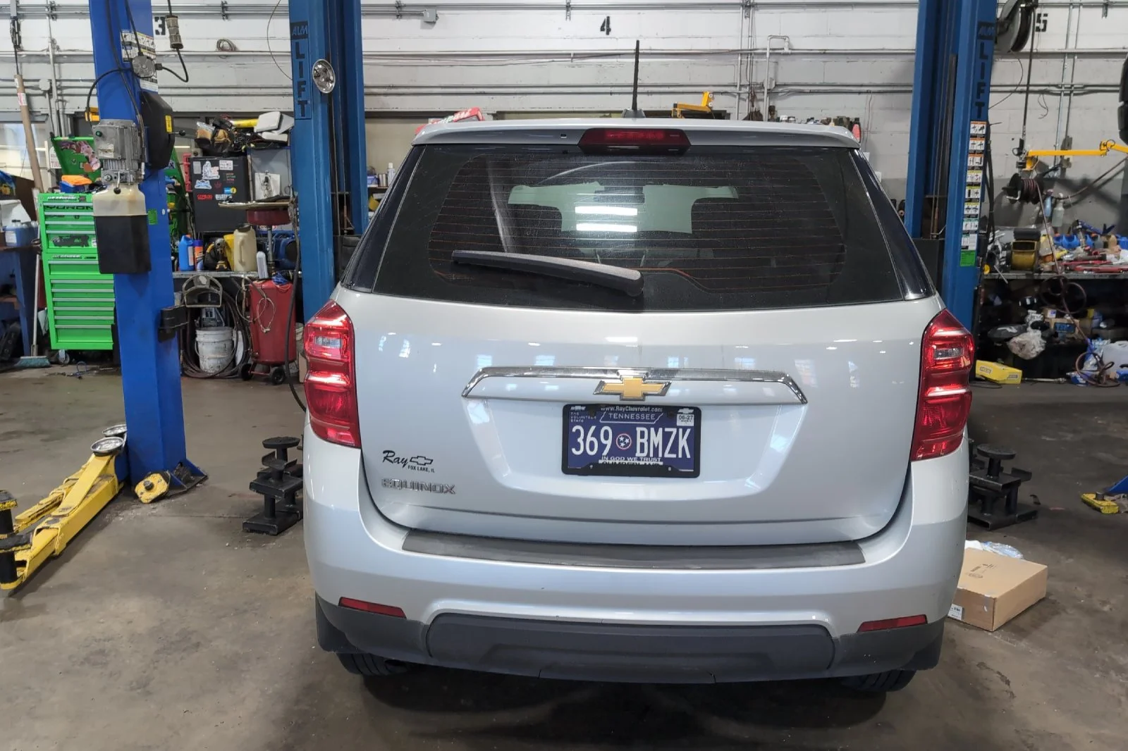 Used 2017 SILVER ICE METALLIC Chevrolet LS image 5