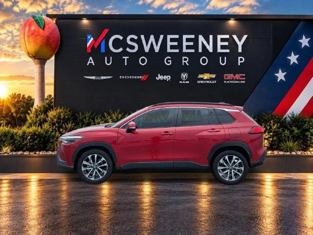 Used 2023 Red Toyota XLE image 2