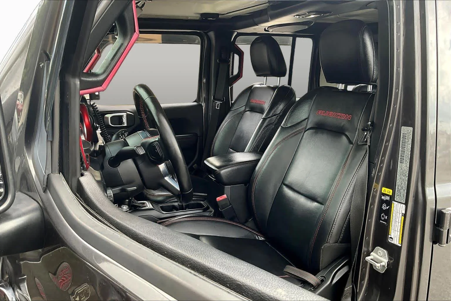 Used 2020 Granite Crystal Metallic Clearcoat Jeep Rubicon image 8