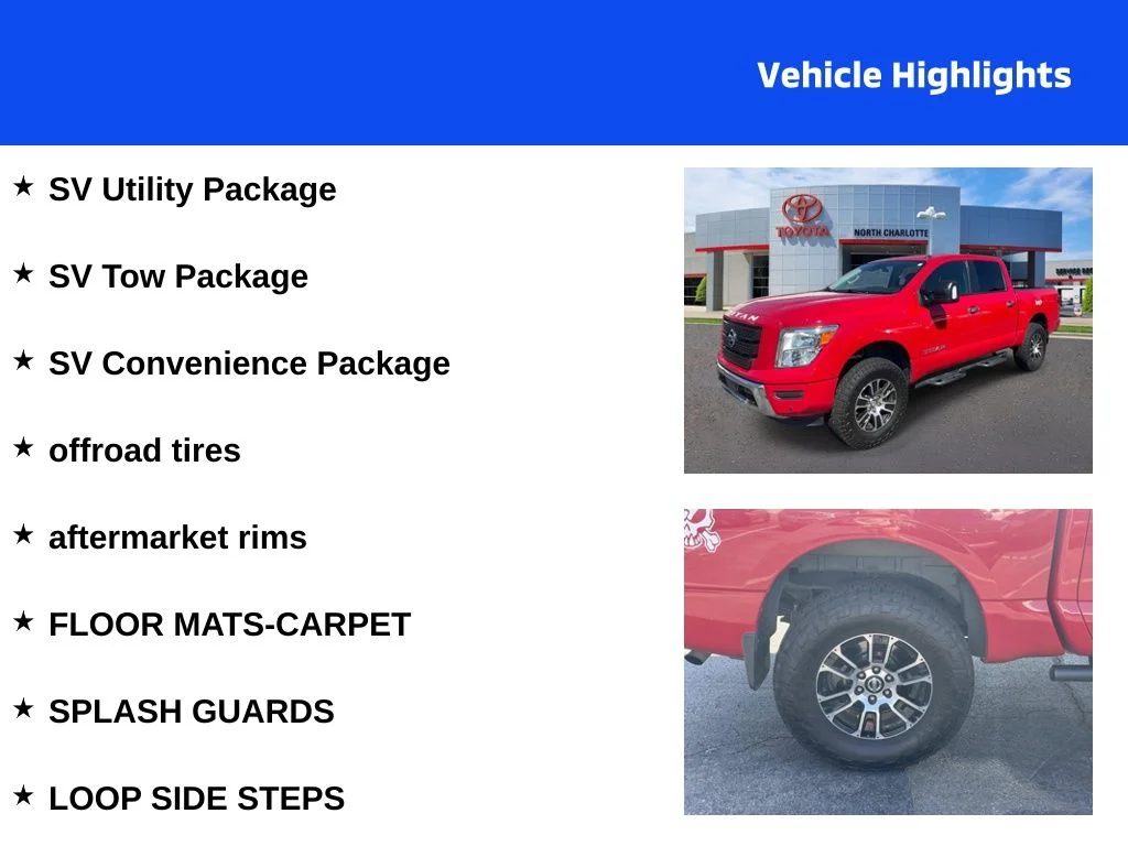 Used 2021 Red Nissan SV image 4