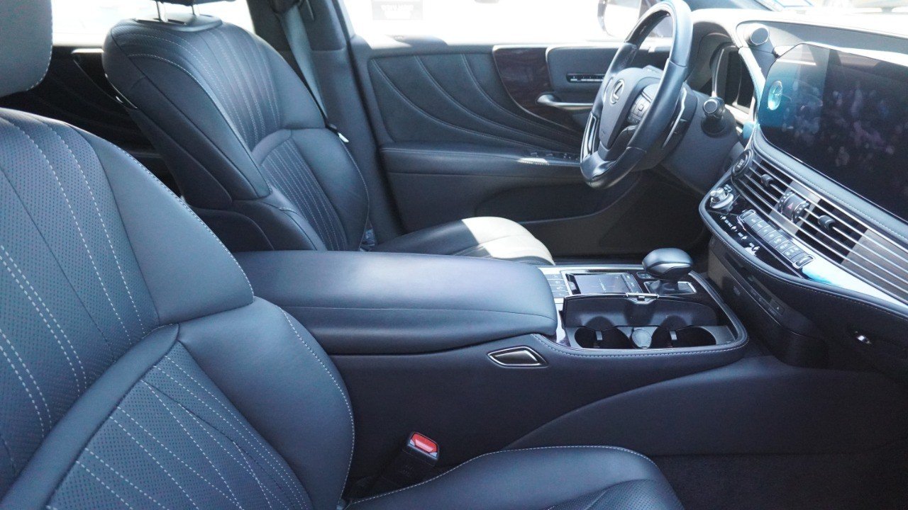 Certified Used 2021 Black Lexus LS 500 image 11
