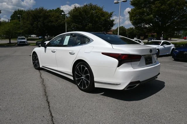 Certified Used 2021 EMINENT WHITE PEARL Lexus 500 Base image 9