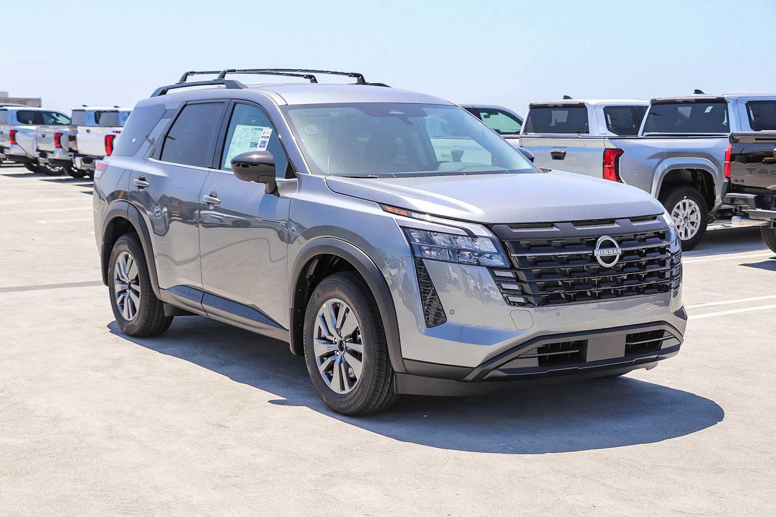 New 2026 Gun Metallic Nissan SV image 3