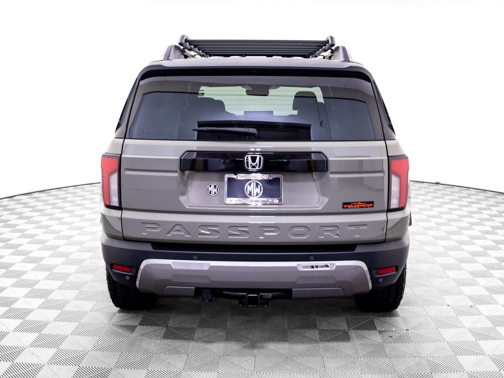 New 2026 Ash Green Metallic Honda TrailSport Elite image 4
