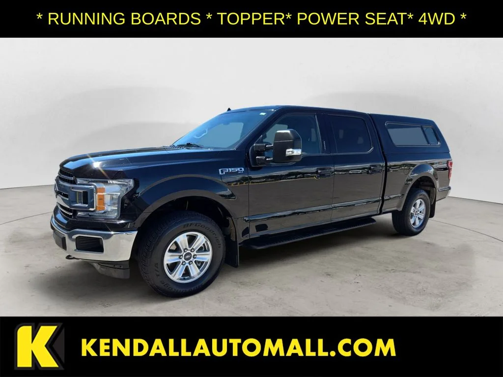 Used 2018 Black Ford XLT image 1