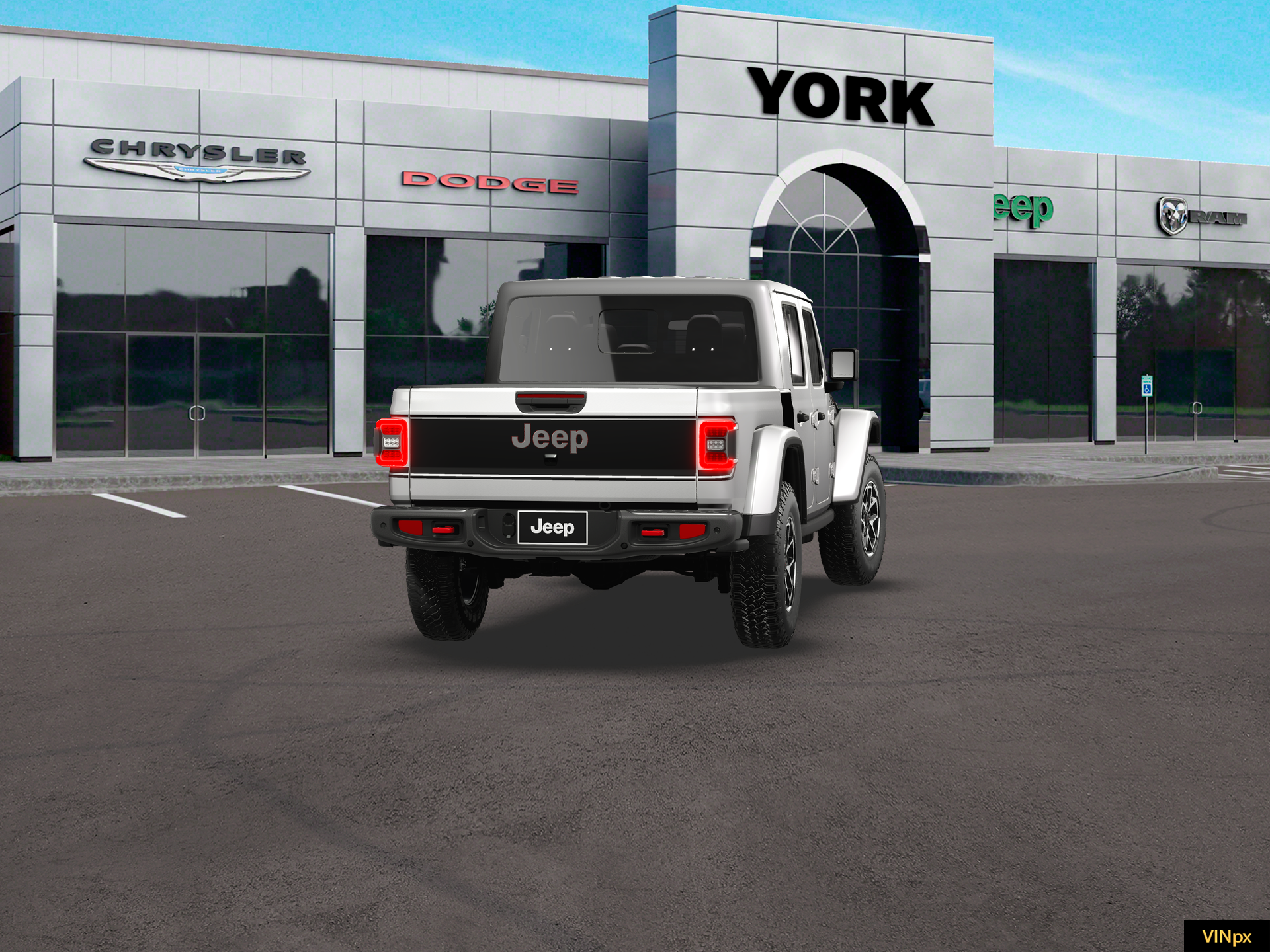New 2026 Bright White Clear-Coat Exterior Paint Jeep  image 26
