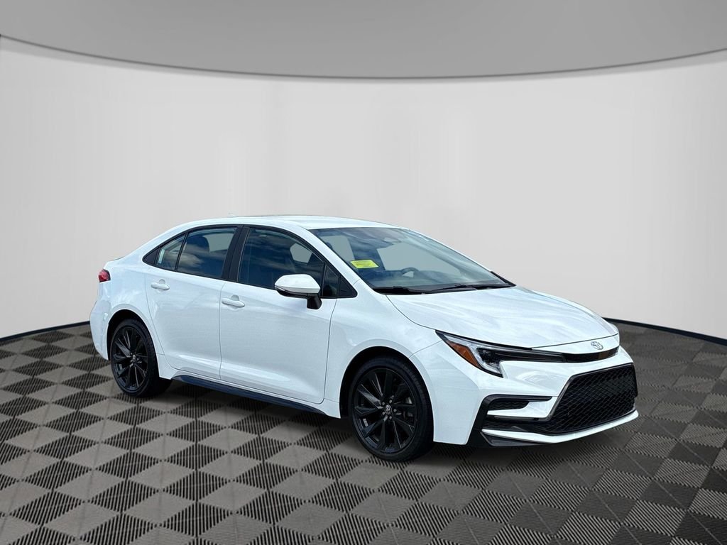 Used 2024 White Toyota SE image 3