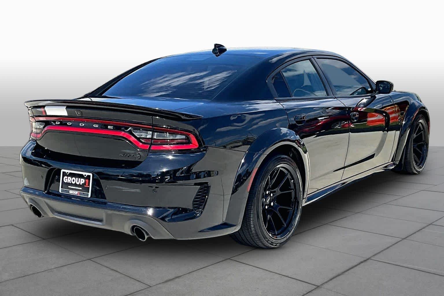 Used 2023 Pitch Black Clearcoat Dodge SRT Hellcat Widebody Jailbreak image 11