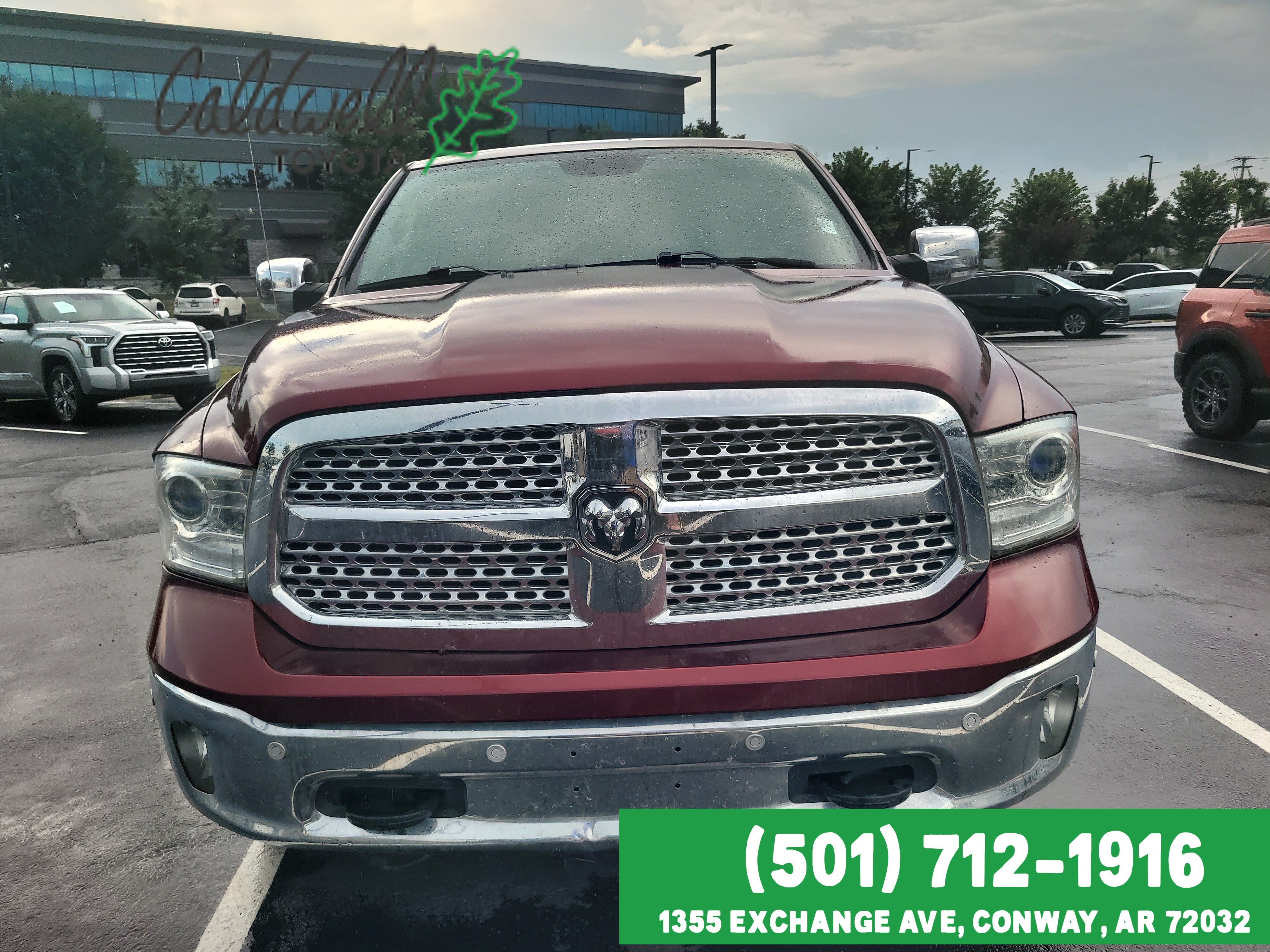 Used 2017 RAM Ram 1500 Pickup Laramie with VIN 1C6RR7NT4HS763915 for sale in Little Rock