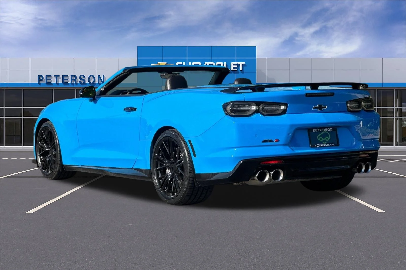 Certified Used 2023 Blue Chevrolet ZL1 image 6