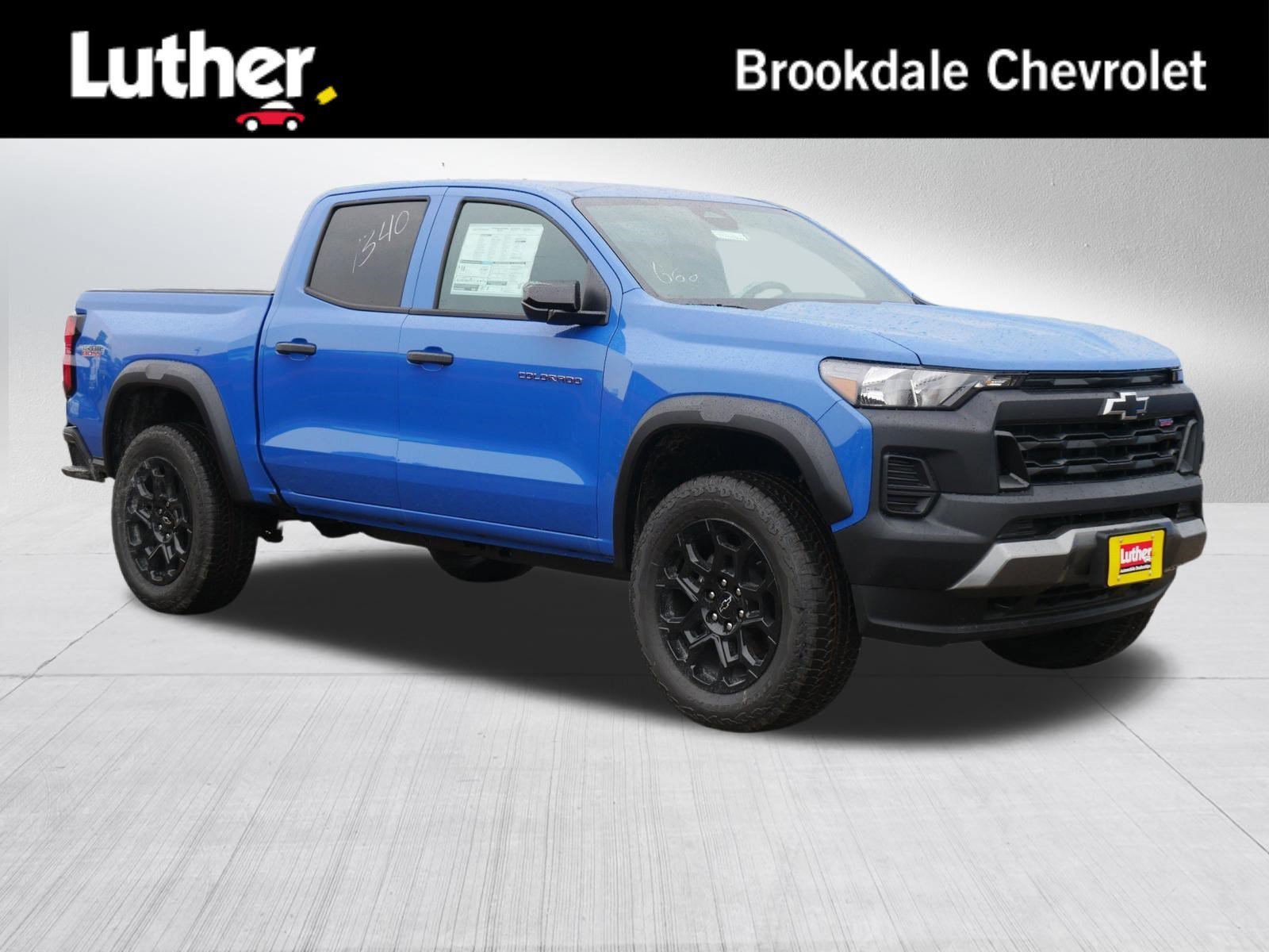 New 2026 Reef Blue Metallic Chevrolet Trail Boss image 1