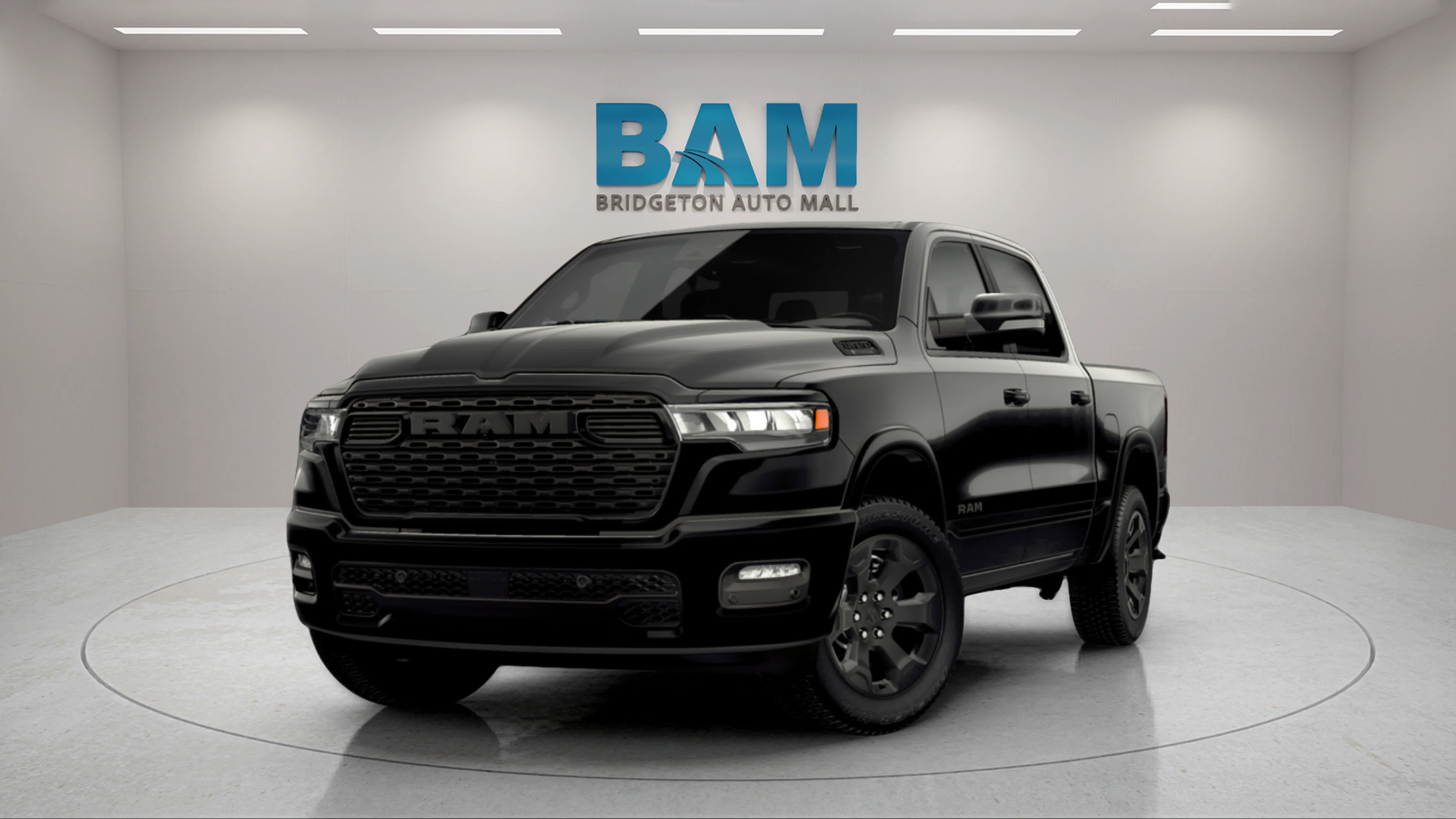 New 2026 Diamond Black Crystal Pearl-Coat Exterior Paint RAM Big Horn image 13