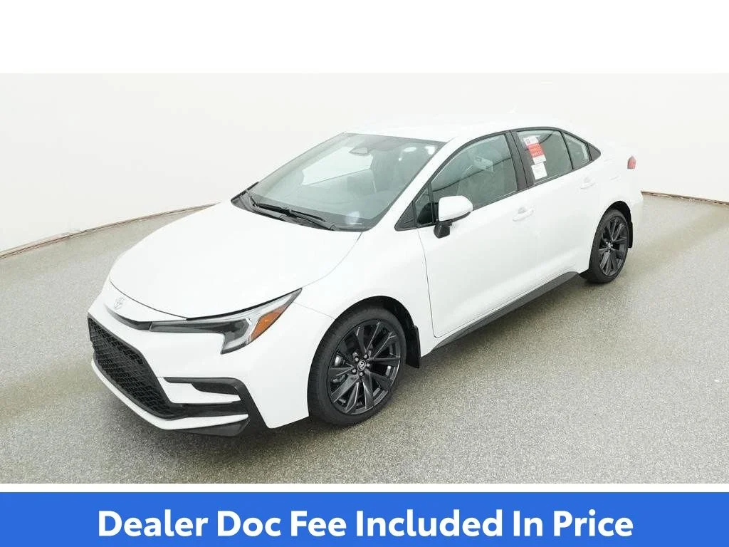 New 2026 Wind Chill Pearl Toyota SE image 1