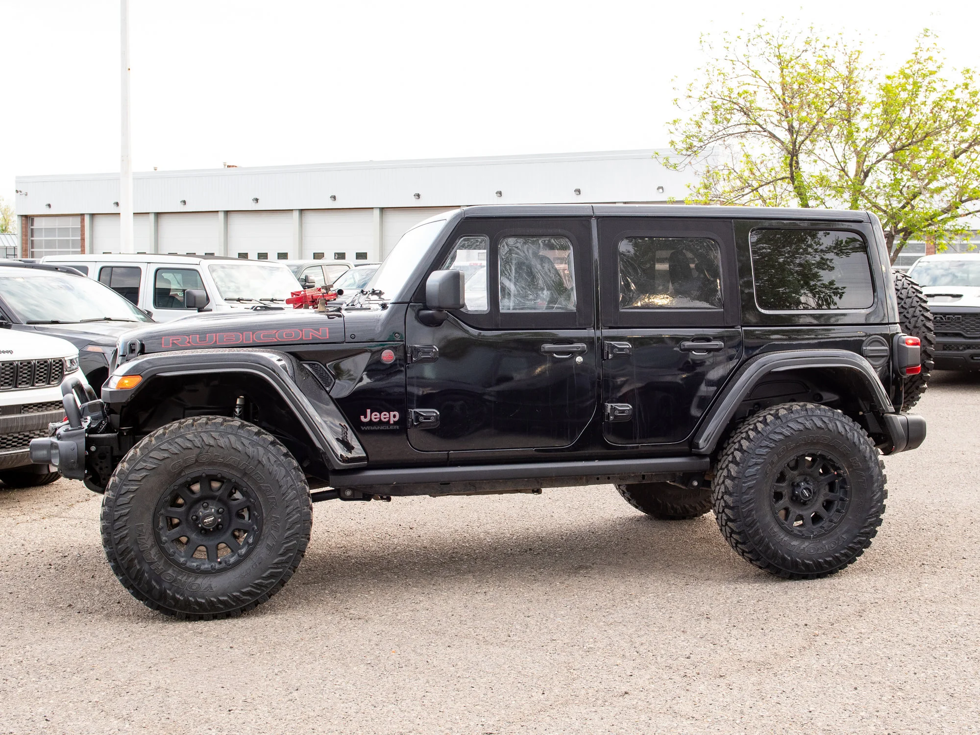 New 2026 Black Jeep Rubicon X*, 37s, Winch, Hi-Lift Jack, 3.5 Inch Lift image 3