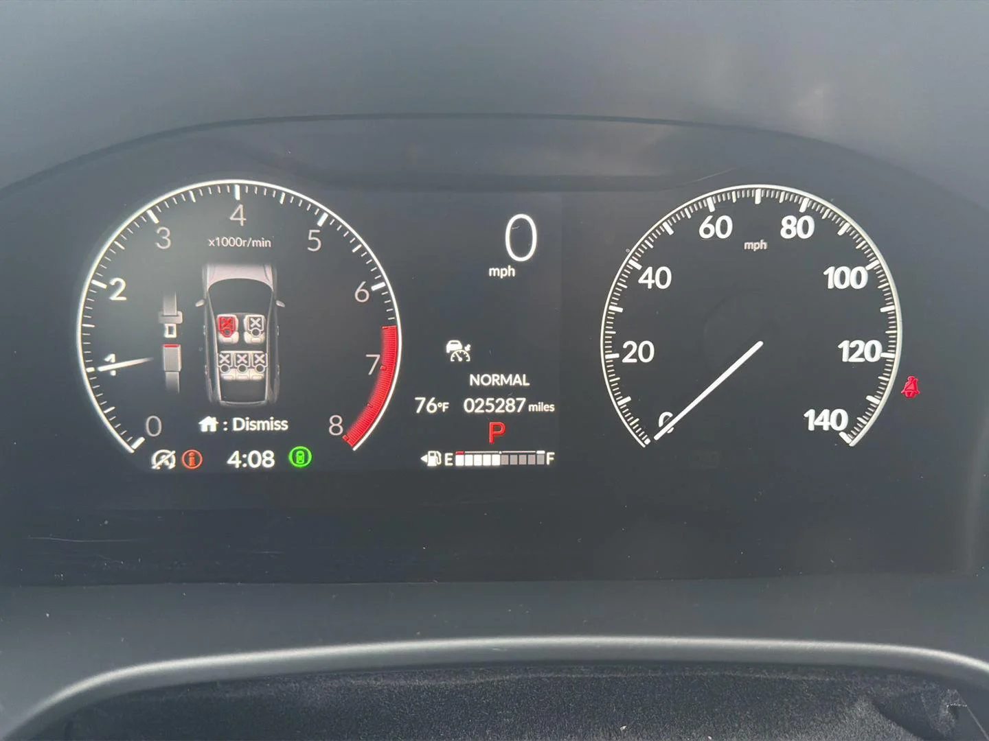 Used 2025 Radiant Red Metallic Honda EX image 10