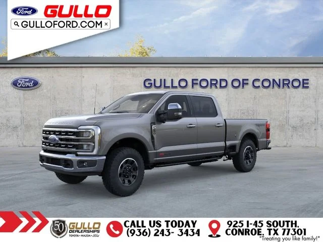 New 2026 Carbonized Gray Metallic Ford Lariat image 1