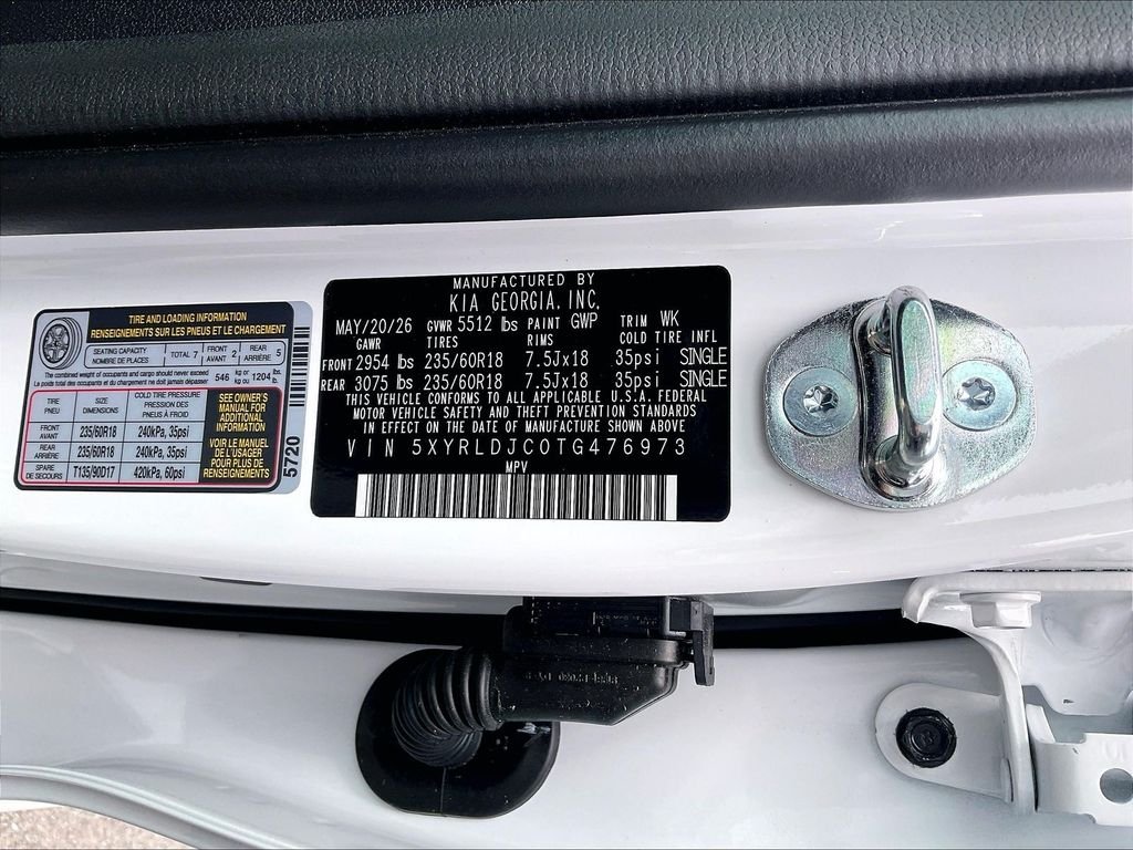 New 2026 Glacial White Pearl Kia S image 17