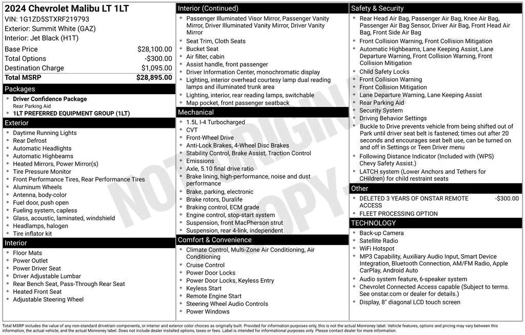 Used 2024 White Chevrolet LT image 40