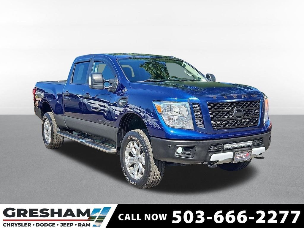 Used 2019 Deep Blue Pearl Metallic Nissan SV image 1