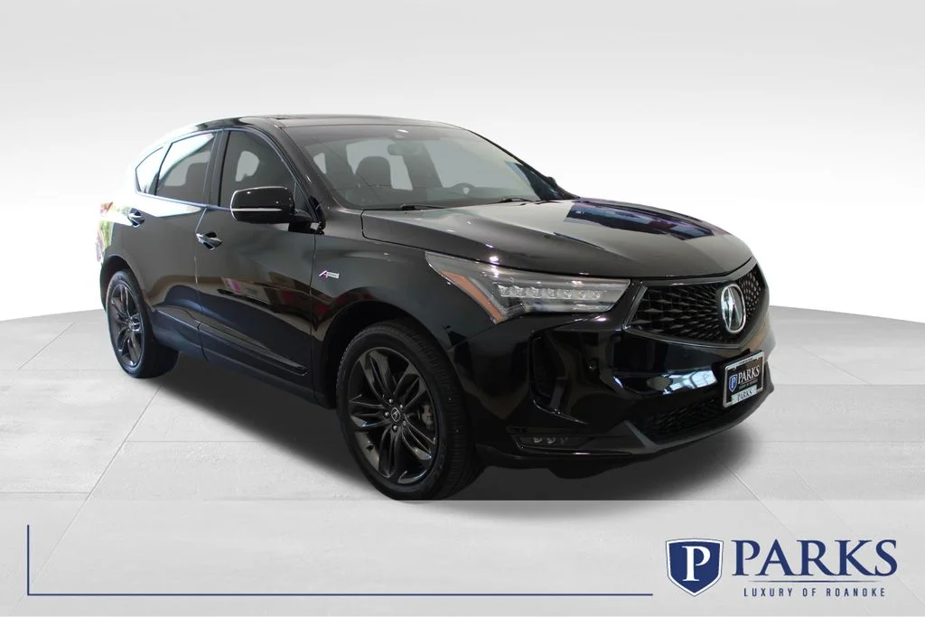 Used 2022 Majestic Black Pearl Acura SH-AWD A-SPEC image 1